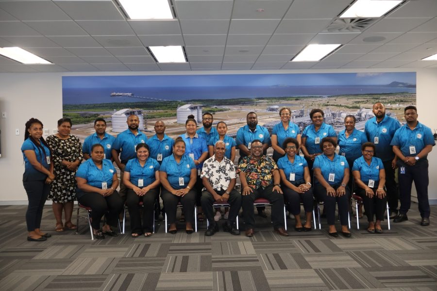 PNGCORE visits PNG LNG project operator