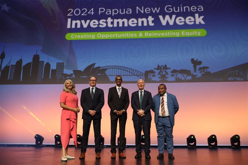 MRDC leads strategic partnerships at 2024 PNG Investment Week