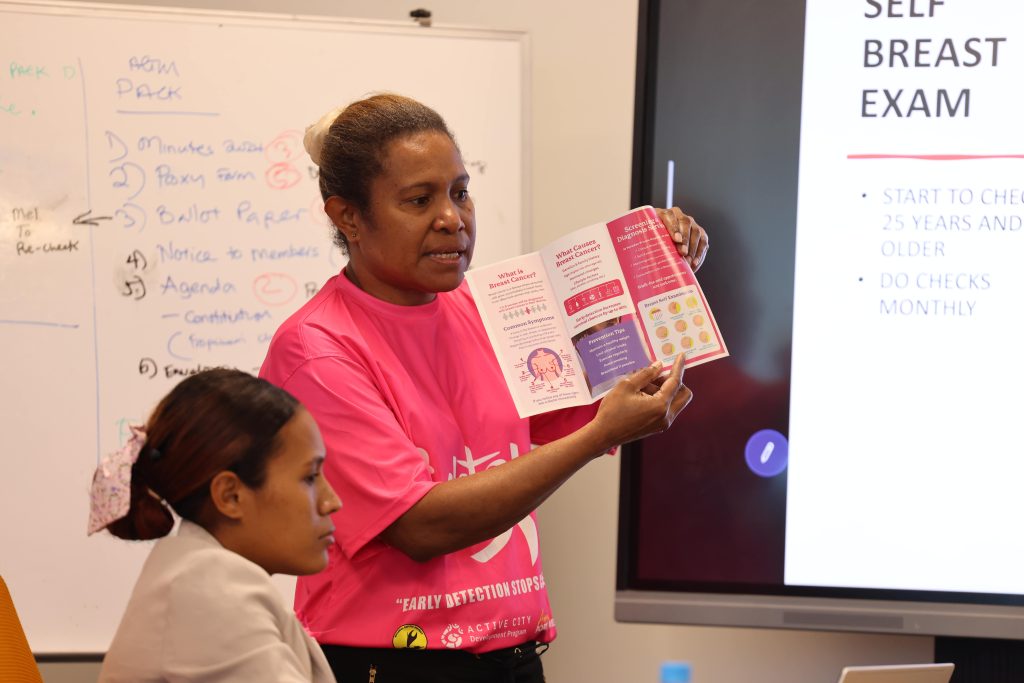 Obstetrics & Gynaecology Specialist, Dr. Grace Raire explaining early detection methods and available treatment options.